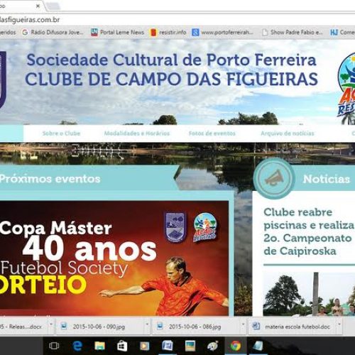 Clube de Campo das Figueiras está com novo site no ar