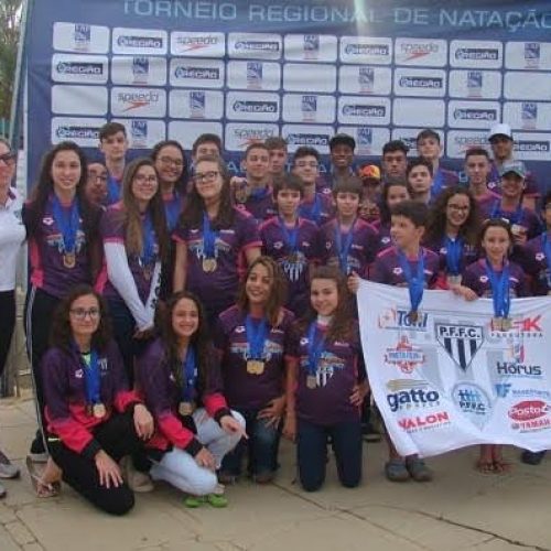 Natação do P.F.F.C. conquista excelentes resultados na 1ª Etapa da Federação Aquática Paulista