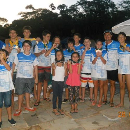 Natação do Clube de Campo obtém ótimo desempenho no Torneio da F.A.P. em Rio Preto