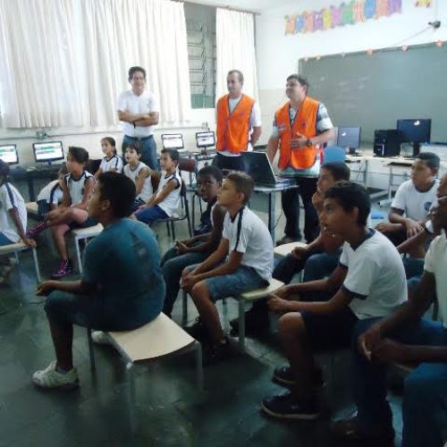 Defesa Civil inicia primeira etapa do projeto Escola Viva em 2014