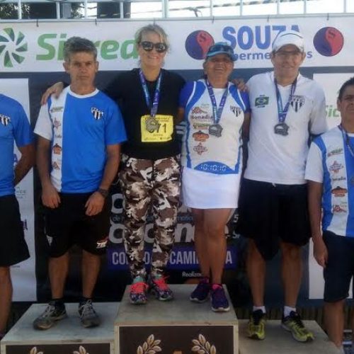 Atletismo do P.F.F.C. conquista boas colocações em corrida realizada em Caconde