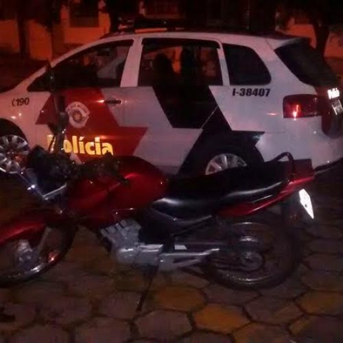 Moto furtada em Porto Ferreira é localizada dias depois pela PM no Jardim Progresso