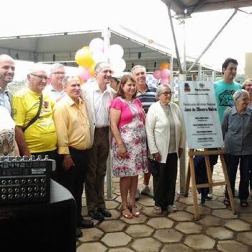 Ministro Aldo Rebelo participou da reinauguração do estádio José de Oliveira Mafra