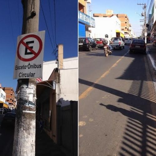 Moradora relata problema no trânsito na rua Dona Balbina