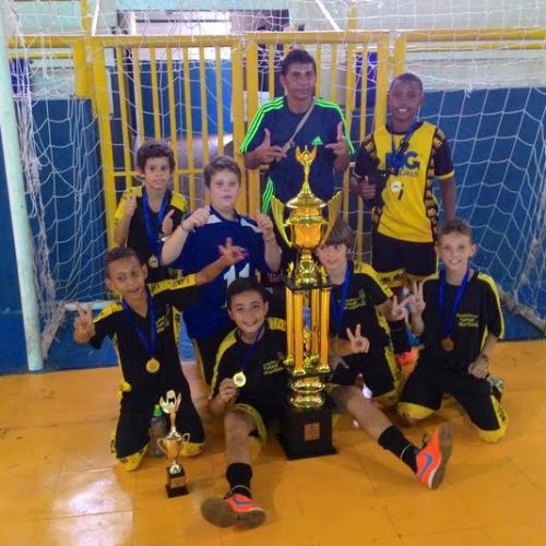 Futsal: Sub-11 da Escolinha da MarGirius conquista o Campeonato Regional da Liga Riopardense 2015