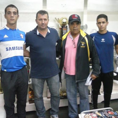 C.F.A.: atletas da categoria Sub 17 se apresentam para avaliação na S.E. Palmeiras