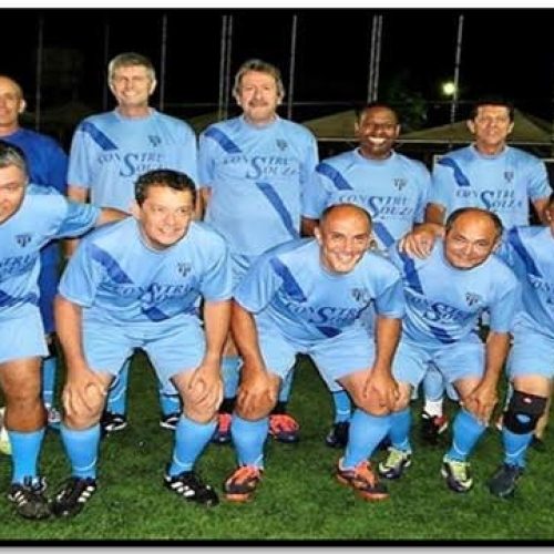Torneio Masters 50 Anos do PFFC: chuvas não atrapalharam a festa da equipe campeã Construsouza