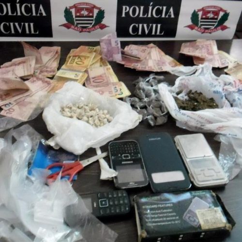 Polícia Civil de Porto Ferreira prende jovem em flagrante por tráfico de drogas