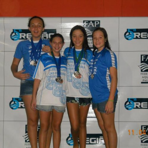 Atletas da natação do Clube de Campo participaram de mais uma etapa do Torneio Regional da FAP