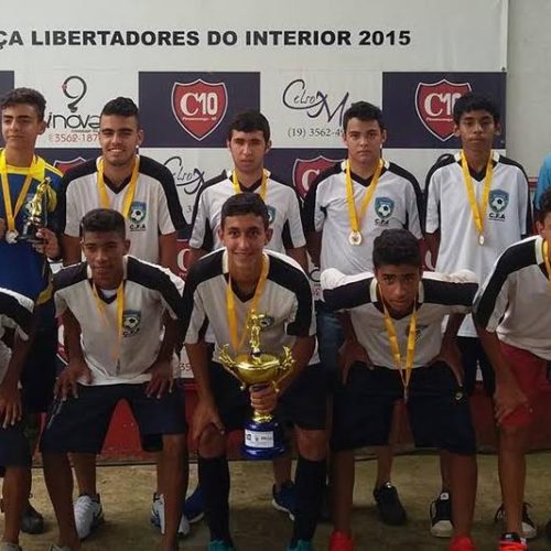 Sub-16 do C.F.A. conquista a Super Copa Paulista de Futebol e a Copa Libertadores do Interior