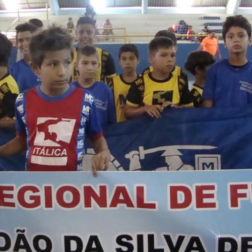 Três categorias do Futsal Menor da MarGirius realizaram jogos em São Carlos pela Copa Sesi 2015