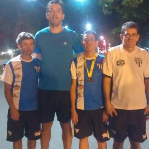 Atletas do Porto Ferreira F.C. participam de corrida em Rio Claro