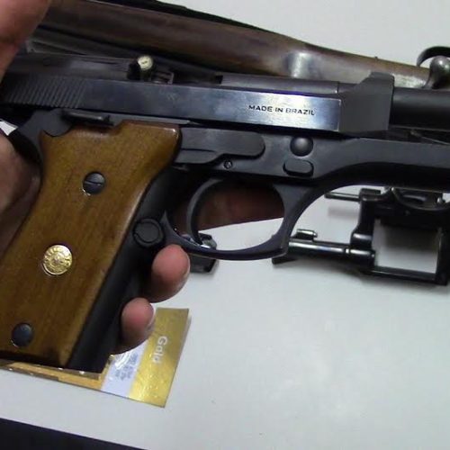 Policia Civil prende auxiliar de produção no Jardim Primavera por posse irregular de arma de fogo