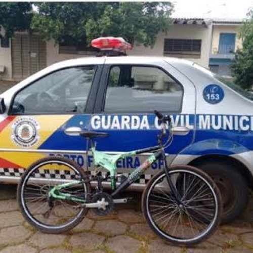 GCM recupera bicicleta furtada