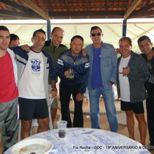 Grêmio Desportivo Cultural – GDC comemorou 18 anos no Clube de Campo das Figueiras