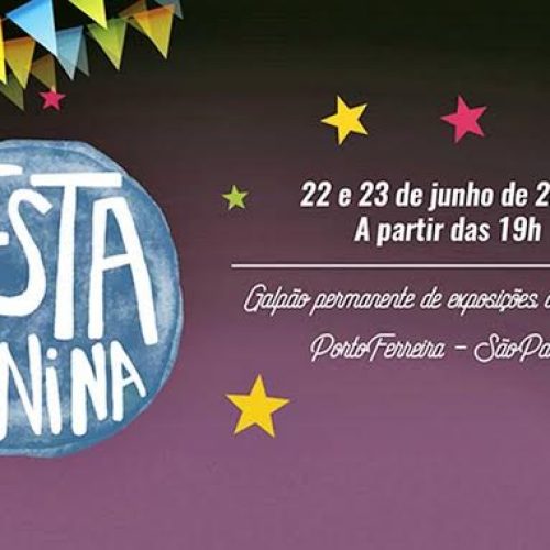 Hoje e amanhã teremos a Festa Junina Municipal no Galpão da Fepasa
