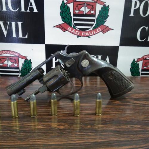 Polícia Civil prende homem por possuir arma de fogo sem autorização; arma municiada foi apreendida