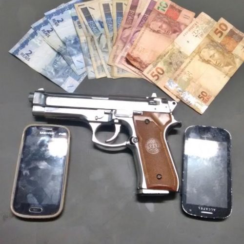 PM prende cinco homens após realização de assalto em Santa Rita do Passa Quatro
