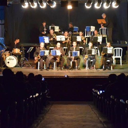 Apresentação da Big Band na 3ª Semana Cultural “André Ruiz”