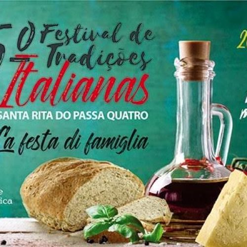 Santa Rita do Passa Quatro: 25º Festival de Tradições Italianas começa nesta quinta-feira