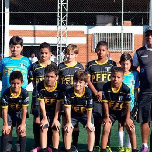 Sub 09 do P.F.F.C. vence e termina 1º turno na liderança da Libertadores do Interior de Futebol