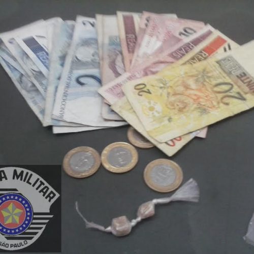 Menor é apreendido no Jardim Jandyra em flagrante por ato infracional de tráfico de drogas