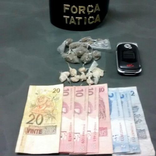 PM de Porto Ferreira prende homem de 22 anos por tráfico de drogas