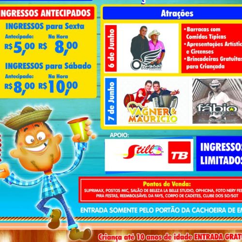 Festa Junina na Guarnição da Aeronáutica em Pirassununga acontece nos dias 6 e 7