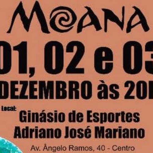 Escola de Dança Rubiane Burim estreia o espetáculo “Moana” nesta sexta-feira