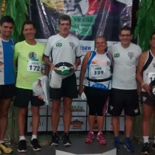 Atletas do P.F.F.C. participaram da Moon Running em Porto Ferreira