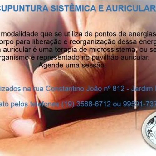 ACUPUNTURA SISTÊMICA E AURICULAR
