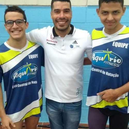 Gabriel Purgato, nadador do P.F.F.C., é campeão Paulista representando a LCN/Aquário Fitness