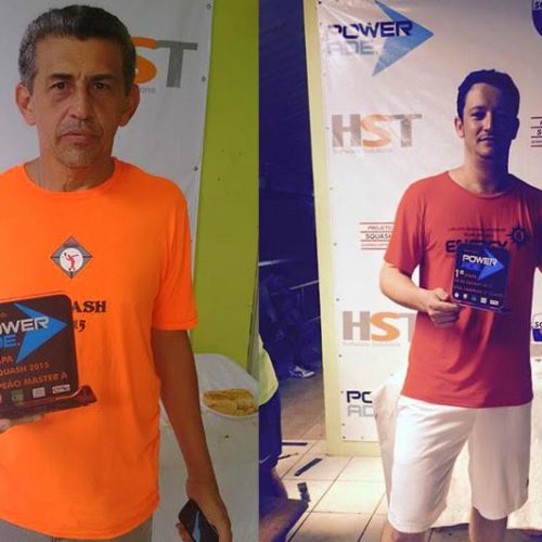 Atleta do PFFC sagrou-se campeão na 1ª Etapa Regional de Squash na categoria Máster A 40