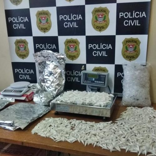 Policiais Civis de Porto Ferreira localizam e apreendem grande quantidade de drogas