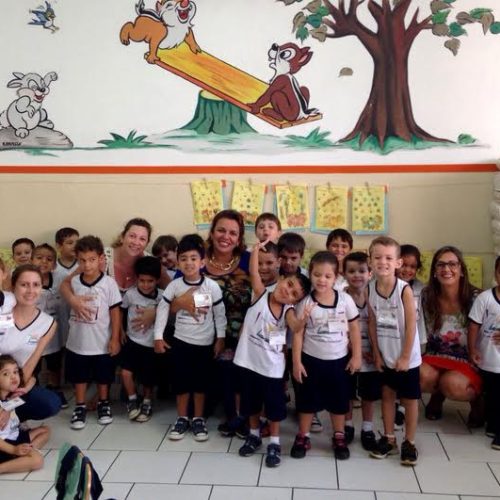 Prefeita cumpre agenda de visita a Projetos Educacionais, na EMEI Profa. Jandira Fortes Denuncci