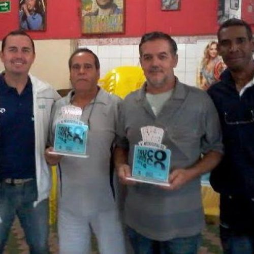 Terceira etapa do Circuito Municipal de Truco aconteceu domingo no Bar do Valdir