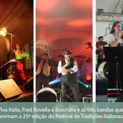 Santa Rita: definidas as atrações musicais do 25º Festival de Tradições Italianas