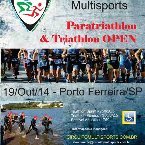 Campeonato Paulista de Paratriathlon movimenta o Clube de Campo das Figueiras neste domingo
