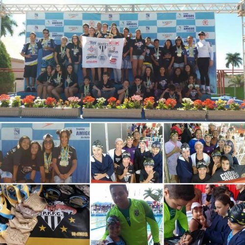 P.F.F.C. conquista 66 lugares no podium na fase final do Troféu Amigos da Natação