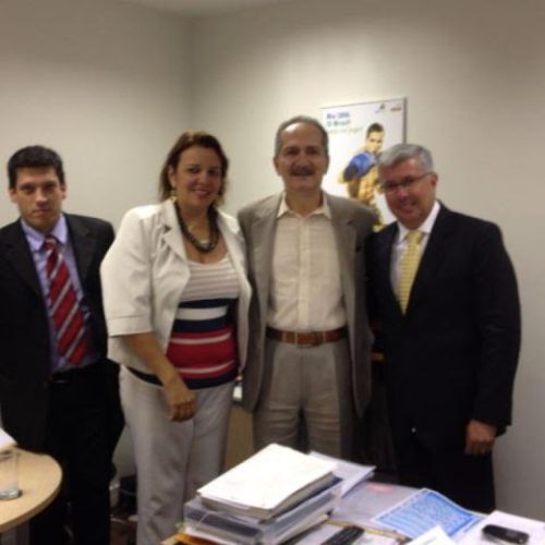 Encontro com ministro do Esporte tratou da volta do Programa Segundo Tempo