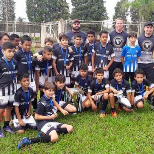 Categoria Sub 11 do Porto Ferreira F.C. é vice-campeã do 3º Dias Cup de Futebol