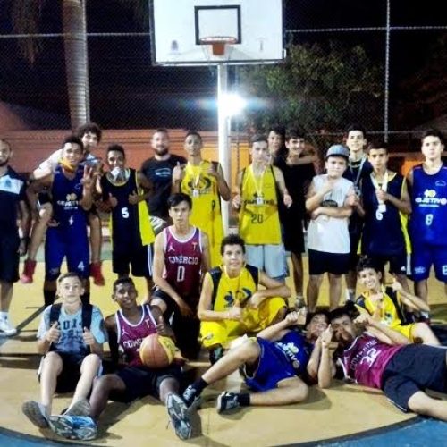 Torneio de basquete 3×3 sub-16 animou o sábado na quadra do Alto do Serra D’água