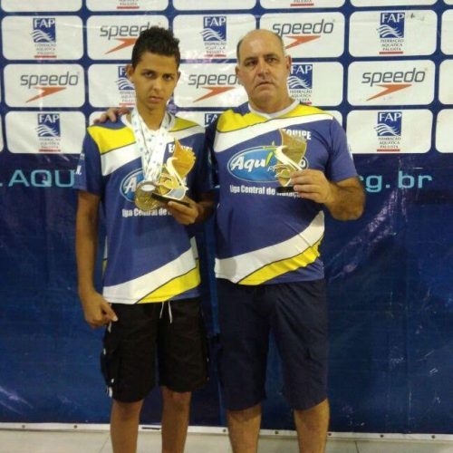 Natação: Gabriel Pereira é campeão paulista com o melhor índice técnico na categoria intelectual