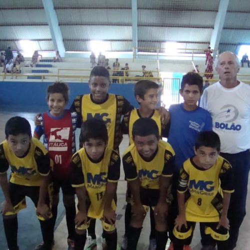 Escolinha de futsal da MarGirius teve jogos no final de semana pelo Campeonato da Liga Riopardense
