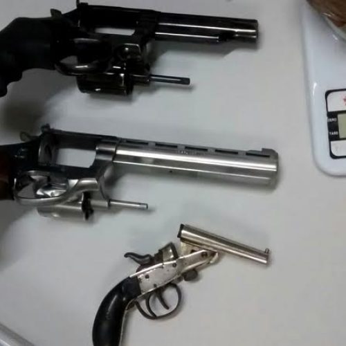 Polícia Civil prende um homem por tráfico de drogas, posse ilegal de arma e crime ambiental