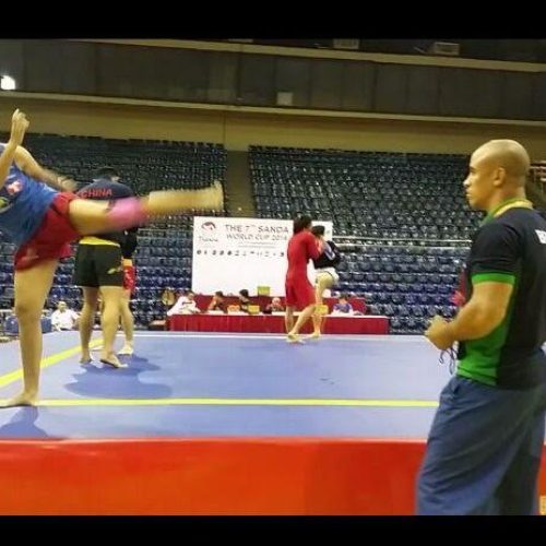 Prof. Antônio Carlos acompanha atleta cearense em competição de Sanda na Indonésia