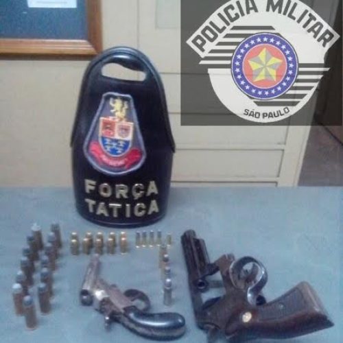 Homem é preso no Jardim Paschoal Salzano por posse irregular de arma de fogo