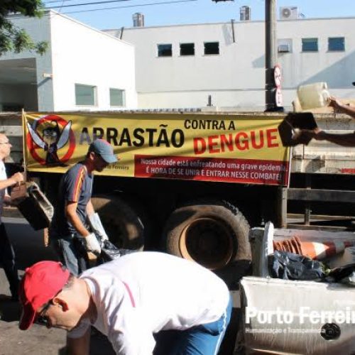 Arrastões contra a dengue retornam no próximo dia 28 de novembro