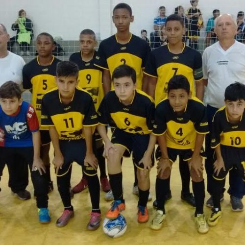 Sub 09 da Escolinha de Futsal da MarGirius é vice-campeão pela Copa Sesi 2016