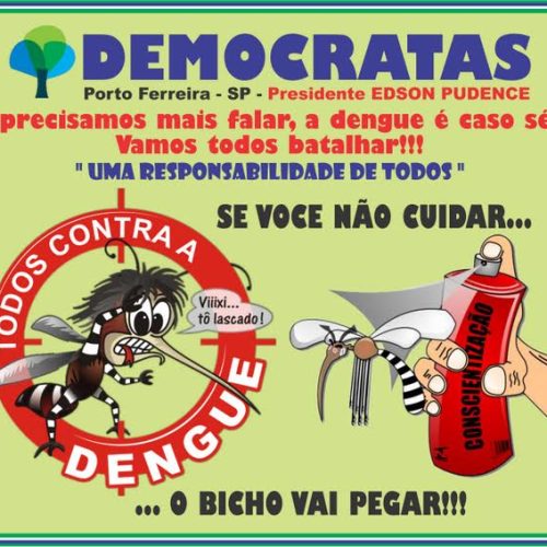 Dengue: Todos nós somos responsáveis